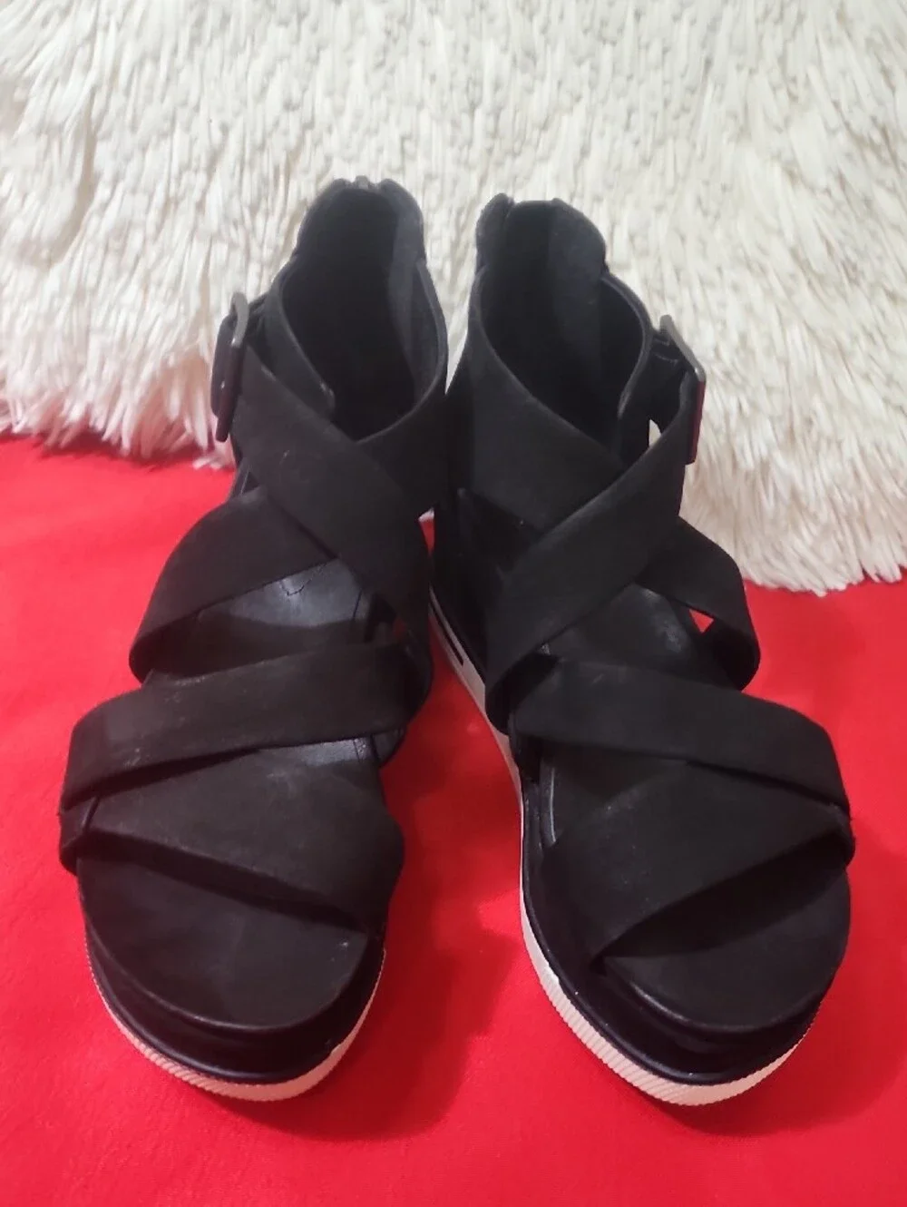Eileen Fisher Woman's Sally Wedge Sandal